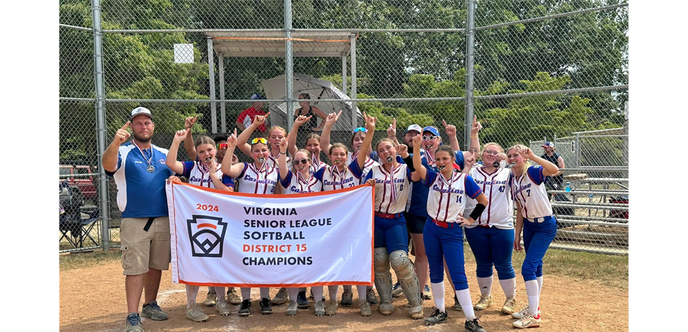 Senior Softball District Champs 2024